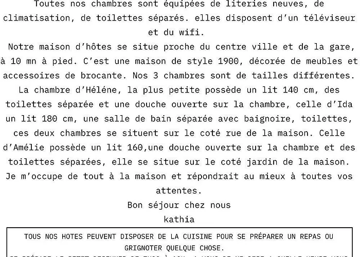 les chambres de pauline